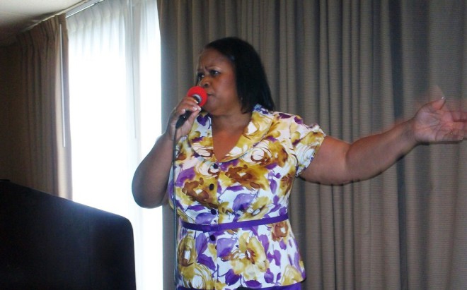 Pastor giving a compelling sermon